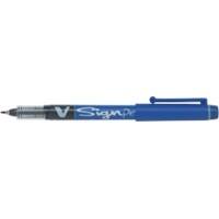 Stylo-feutre Pilot V-Sign Pen 0,6 mm Aiguille Bleu