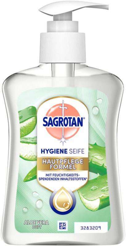 Sagrotan Flüssigseife Flüssig Aloe Vera Weiß 3025780 250 ml