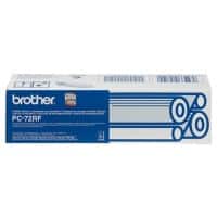 Ruban transfert thermique Brother PC72RF Noir 2 unités