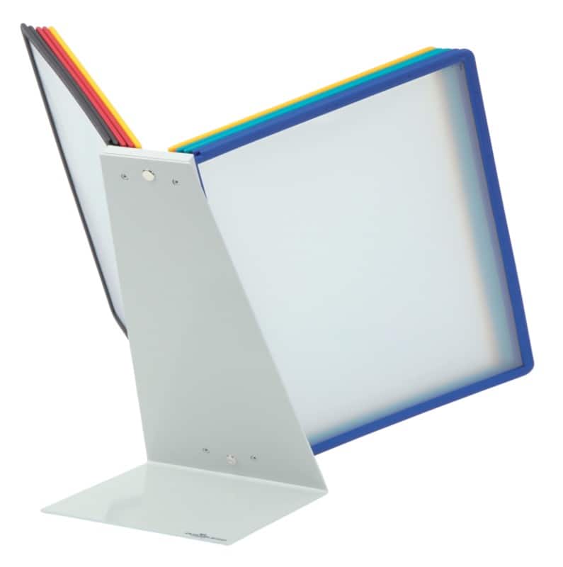 DURABLE VARIO Sichttafelsystem 20 Flächen A4 Metall Farbig sortiert