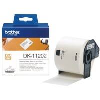 Brother DK-11202 Authentic Versandetiketten Selbstklebend Weiss 62 x 100 mm 300 Labels