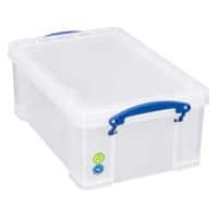 Really Useful Box Boîte de rangement 9C 9 l Transparent Plastique 25,5 x 39,5 x 15,5 cm