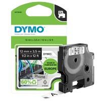 DYMO 16957 Beschriftungsband S0718040 Schwarz auf Weiss
