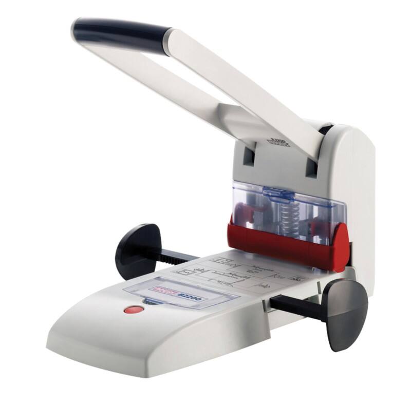 Perforateur Novus NOVUS OFFICE 4 Métal, Plastique 200 Feuilles B2200 Gris, noir