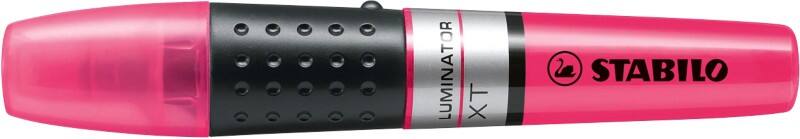 STABILO LUMINATOR Textmarker Rosa  Breit Keilspitze 2 - 5 mm