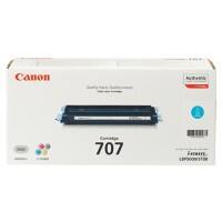 Canon 707C Original Tonerkartusche Cyan