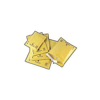 Mail Lite Luftpolster-Versandtaschen K/7 Gelb Blanko 370 (B) x 530 (H) mm Haftklebend 10 Stück