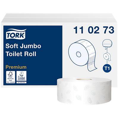 Papier toilette Tork T1 Premium 2 épaisseurs 110273 6 Rouleaux de 1 800 Feuilles