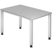 Bureau Hammerbacher Q Series Rectangulaire Bois Argenté 4 pieds 1200 x 685 mm