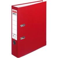 herlitz maX.file protect Breit Ordner A4 80 mm Rot 2 Ringe 5480306 Kunststoff Texturiert Hochformat