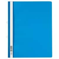 DURABLE ClearView Schnellhefter 258006 A4+ PVC (Polyvinylchlorid) 28 (B) x 33 (H) cm Blau