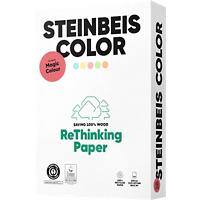 Steinbeis MagicColour A4 Farbiges Papier Gelb Recycelt 100% 80 g/m² Matt 500 Blatt