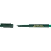 Stylo-feutre Faber-Castell Finepen 0,4 mm Aiguille Vert 1511