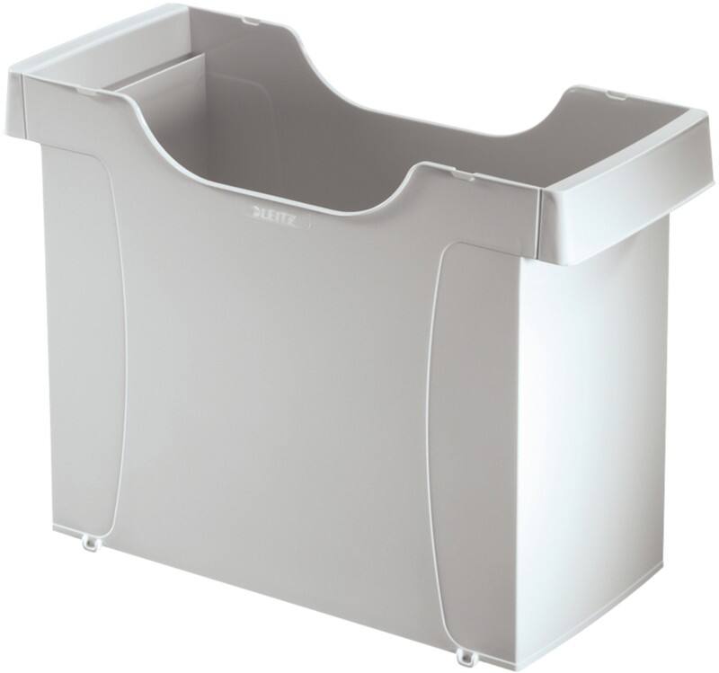 Leitz Plus Uni-Box Hängeregisterbox A4 20 Mappen Kunststoff Grau 36,5 x 17 x 27,3 cm