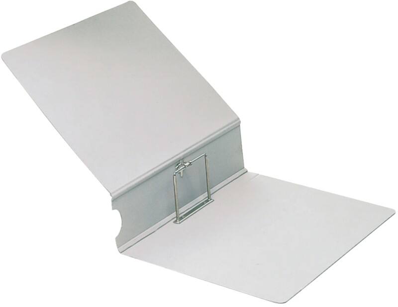 Classeur à levier Leitz Large 180° A4 80 mm Gris 2 Anneaux 1112 Carton Portrait