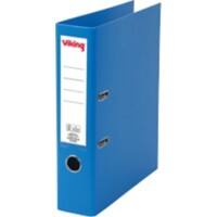 Viking Ordner A4 75 mm Blau 2 Ringe Pappkarton, PP (Polypropylen) Matt Hochformat