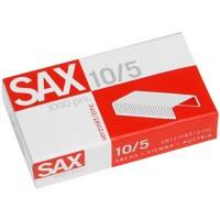 Agrafes SAX 10/5 1-105-00 Zinc Argenté 1000 Agrafes