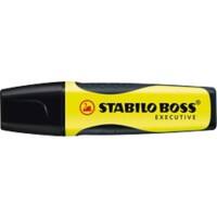 Surligneur STABILO Boss Executive Jaune Pointe large Biseautée 2 + 5 mm