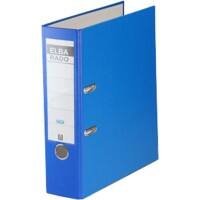 ELBA Rado Brilliant Ordner A4 80 mm Blau 2 Ringe 100022612 Pappkarton, PP (Polypropylen)