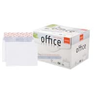 Enveloppes Elco Office Sans fenêtre C6 162 (l) x 114 (h) mm Bande adhésive Blanc 80 g/m² 200 Unités