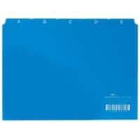 Fiches index alphabétique DURABLE A-Z Bleu 21 x 14,8 cm 25 Unités