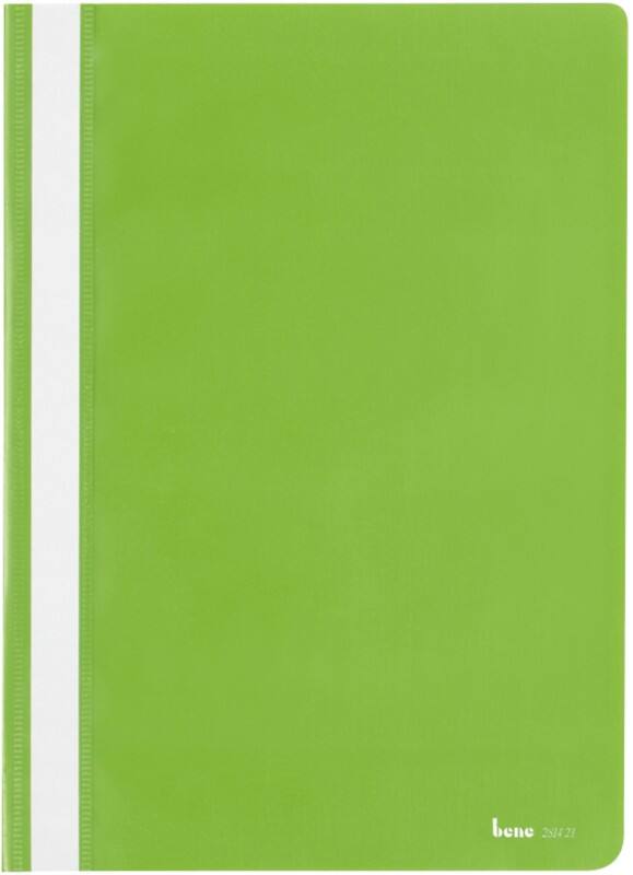 Bene Schnellhefter DIN A4 Grün Polypropylen