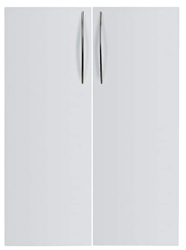 Hammerbacher Schranktüren Matrix Lichtgrau 790 x 16 x 1.104 mm