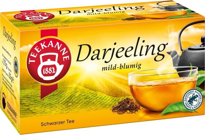 Sachets de thé Darjeeling TEEKANNE 20 Unités de 1.75 g