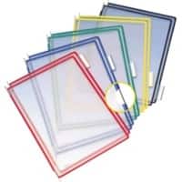 Djois Tarifold Drehzapfentafeln A5/114009, farblich sortiert, PVC, A4 , Inh. 10 Stück