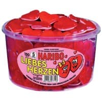 Bonbons Haribo Cœur d’amour 150 Unités de 8 g