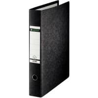 Classeur à levier Leitz 180° 1072 format spécial Panneau dur marbré 80 mm carton A3 Noir