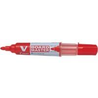 Pilot V-Board Master Whiteboard-Marker Rot Mittel Rundspitze 2,3 mm Recycled