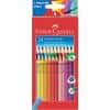 Crayons de couleur Faber-Castell Colour Grip 24 Unités