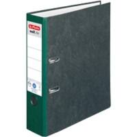 herlitz maX.file Ordner DIN A4 80 mm Grün 2 Ringe Pappkarton Wolkenmarmor Hochformat