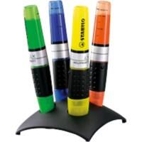 STABILO LUMINATOR Textmarker Farbig assortiert Breit Keilspitze 2-5 mm 4 Stück