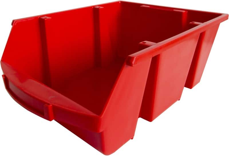Bac de rangement Viso SPACY5R Rouge 25 l 30 x 45,5 x 17,5 cm