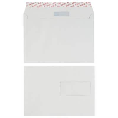 Elco Sycling Briefumschläge Mit Fenster C5 229 (B) x 162 (H) mm Abziehstreifen Grau 100 g/m² 500 Stück
