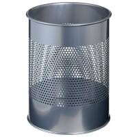 DURABLE Papierkorb 15 L Silber Metall 3310
