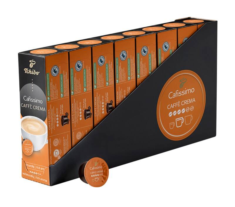 Capsules de café Café Crème Corsé Tchibo 80 Unités de 7.6 g