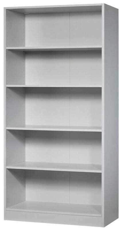 Étagère Hammerbacher Matrix 4 Tablettes Gris clair 1 000 x 400 x 2'004 mm