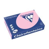 Clairefontaine 1973C Farbiges Kopier-/ Druckerpapier DIN A4 80 g/m² Rosa 500 Blatt