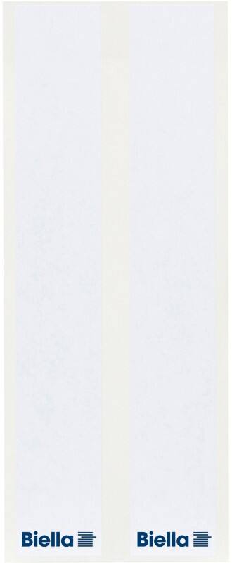Étiquettes pour dos de classeur Biella Blanc 2,4 x 14,3 cm 5 feuilles de 2 étiquettes