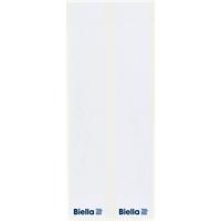 Biella Rückenschilder Weiss 5 Blatt à 2 Etiketten
