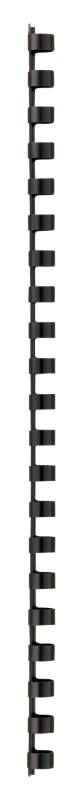 Reliure à anneaux GBC CombBind A4 10 mm 65 Feuilles Plastique Noir 100 Unités