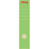 Viking Rückenschilder 60 mm x 285 mm Grün 10 Stück