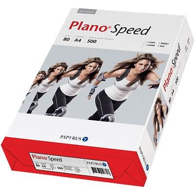 PlanoSpeed Universal Kopier-/ Druckerpapier DIN A4 80 g/m² Weiss 500 Blatt