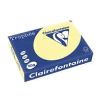 Clairefontaine 1977C Farbiges Kopier-/ Druckerpapier DIN A4 80 g/m² Gelb 500 Blatt
