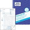 Formulaires de facture AVERY Zweckform 706 Blanc, bleu A6 10,5 x 14,8 cm 50 Feuilles