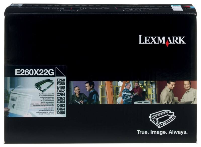Photoconducteur Lexmark D'origine E260X22G Noir