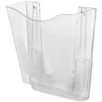 Deflecto A4 Prospektständer Wandmontiert Transparent CP078YTCRY 25.6 x 10 x 26.1 cm